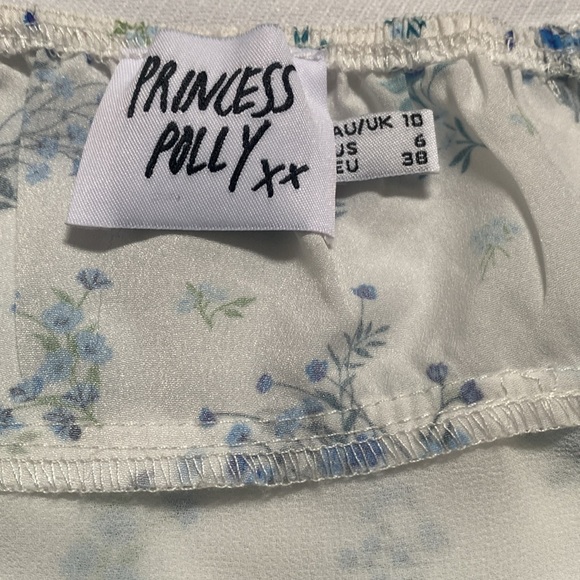 Princess Polly Jayde Floral Mini Dress Size 6 - Picture 6 of 12